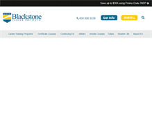 Tablet Screenshot of blackstone.edu