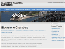 Tablet Screenshot of blackstone.com.au